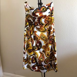 Beautiful silk banana republic dress